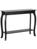 Beliani Konsolentisch HARTFORD in Schwarz - (W) 100 x (H) 80 x (L) 30 cm