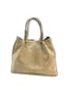 Florence Leder Handtasche, Umhängetasche Florence Tasche beige, taupe ca. 31cm