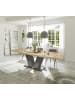 58 aufm Kessel ESSTISCH ausziehbar Elena 180x90x76 Graphit/Plankeneiche