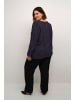 KAFFE curve Langarm-Bluse KClio in Dawn Purple