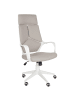 Beliani Professioneller Bürostuhl DELIGHT II in Beige/Weiß