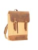 Dermata Rucksack 43 cm Laptopfach in sand