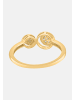Diamant Exquis Ring aus 375 Gelbgold mit Diamant