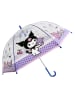 Hello Kitty Kuromi Kinder Mädchen Stockregenschirm in Mehrfarbig