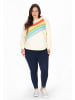 usha BLUE LABEL Women Plus Size Sweatshirt in offwhite