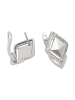 NAEMI Women Earrings in Silver