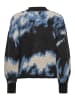 JACQUELINE de YONG Strickpullover Weich Rundhals Langarm Tiefe Schultern in Schwarz