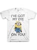 Minions T-Shirt "I Got My Eye On You Big Tall T-Shirt" in Weiß