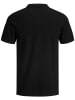 Jack & Jones 3er-Set Poloshirt in Black/Black/White