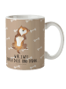 Mr. & Mrs. Panda Kindertasse Hund Streicheln mit Spruch in Hundeglück