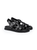 LLOYD Riemchensandale Hochwertige Sandalette in schwarz