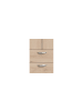 58 aufm Kessel KLEIDERSCHRANK 3-trg. mit Spiegel Parisot Daily 14 Dekor Eiche Jackson