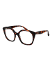 Max Mara Damen Optische Fassungen Geometrisch Braun