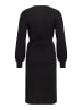 Vila Strickkleid in Black