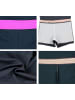 Aquarti Mädchen Badeanzug mit Bein Racerback in pink