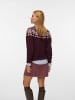 Vero Moda Strickpullover in Winetasting