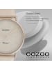 Oozoo Analog-Armbanduhr Oozoo Vintage Series beige, rosa groß (ca. 40mm)