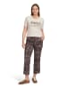 Betty Barclay Basic Shirt mit Placement in Patch Beige/Dark Blue
