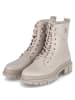 S. Oliver Combat Boots in Beige