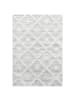 KADIMA DESIGN Teppich Hochflor Hoch-Tief Geometrisch Polypropylen Wohnzimmer