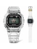 Casio G-Shock Digitaluhr 40th Anniversary Clear Remix Anthrazit / Weiß