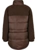 Urban Classics Urban Classics Damen Ladies Sherpa Mix Puffer Jacket in brown
