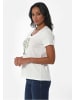 Organication T-Shirt "WOR13320" in Cremeweiß