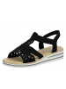 rieker Sandalette  in Schwarz