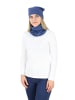 Alkato Alkato Unisex Beanie Mütze und Schal Set Uni in blau Modell 2