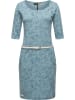 ragwear Jerseykleid Tannya Flowery in Stone Blue