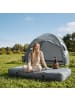 SoBuy Aufblasbare Liege in Mattgrau - (W) 76 x (H) 22 x (L) 191 cm