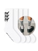 von Jungfeld Tennissocken Happy Tennis Socken in Weiß