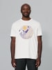 wat? Apparel T-Shirt Geometric Landscape 3 in Off White