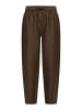 DreiMaster Vintage Damen Lederhose in Taupe