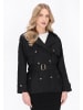 DreiMaster Women Coat in black