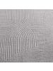 Tara Carpet Kurzflorteppich Homestyle Wellen in Grau