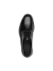 Tamaris Derby-Schuhe aus Leder Schwarz