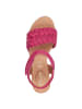 Tamaris COMFORT Sandalette in FUXIA NUBUC