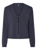 Pieces Strickjacke in Ombre Blue