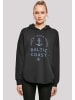 F4NT4STIC Oversized Hoodie Ostsee Logo Knut & Jan Hamburg in schwarz