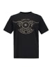 JP1880 Kurzarm T-Shirt in schwarz