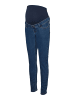mama licious Umstandsjeans mit Slim Fit in Dark Blue Denim 1