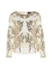 NAEMI Damen Bluse in Gold