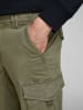 Jack & Jones Hose Cargo Jogger Pants PAUL FLAKE AKM 542 Twill Gummibund in Olive