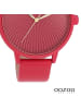 Oozoo Analog-Armbanduhr Oozoo Timepieces pink groß (ca. 42mm)