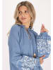 usha FESTIVAL Damen Bluse in Denimblau