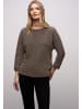 Street One Langarmshirt in taupe schoko - 0004