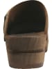 Sanita Comfortwear Clog "Wood-Urban Open" in Braun