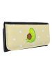 Mr. & Mrs. Panda Damen Portemonnaie Avocado Pfeifen ohne Spruch in Gelb Pastell