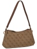 Guess Handtasche Noelle II 3 Comp Xbody in Latte Logo/Brown